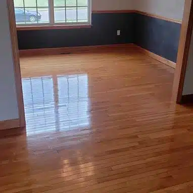 Hardwood Floor Cleaning and Buffing